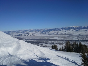 From Jackson Hole Mountain Resort when I tried not to think about next year.