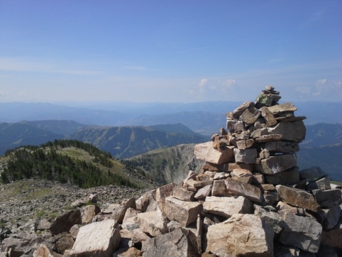 Summit Cairn, Jackson Peak, WY. 10,741ft.